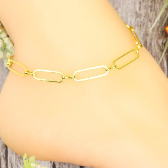 "Dainty Anklet for Women – Elegant Everyday Jewelry & Perfect Gift | MLCRC1781 - Picture 1 of 10